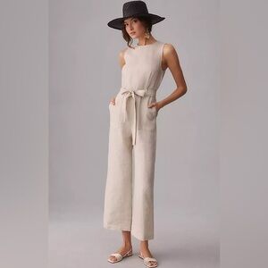 Reformation Naomi linen jumpsuit size 10